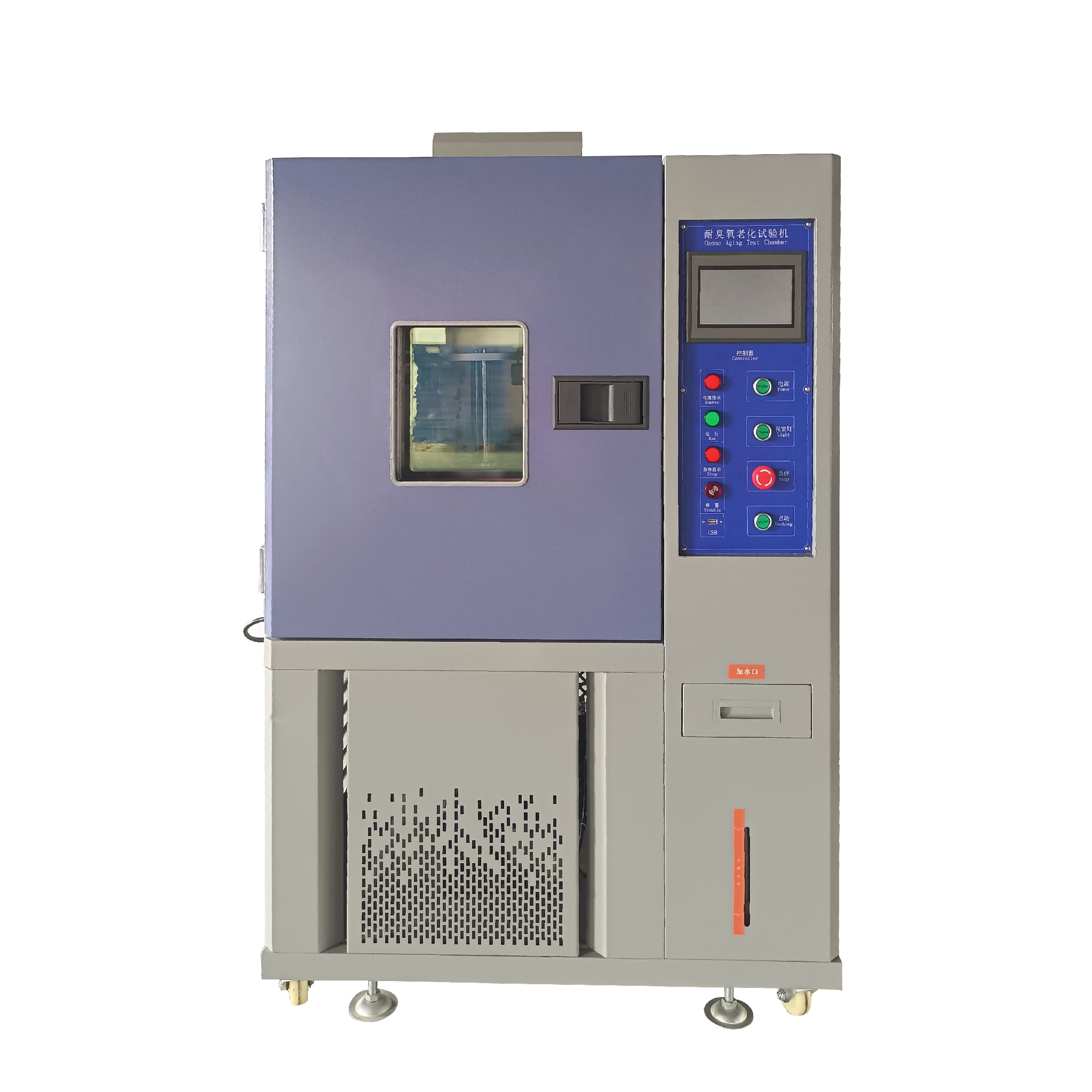 Ozone aging test chamber